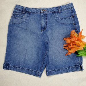 Faded Glory Originals Denim Shorts With 5 Pockets - Sz 10